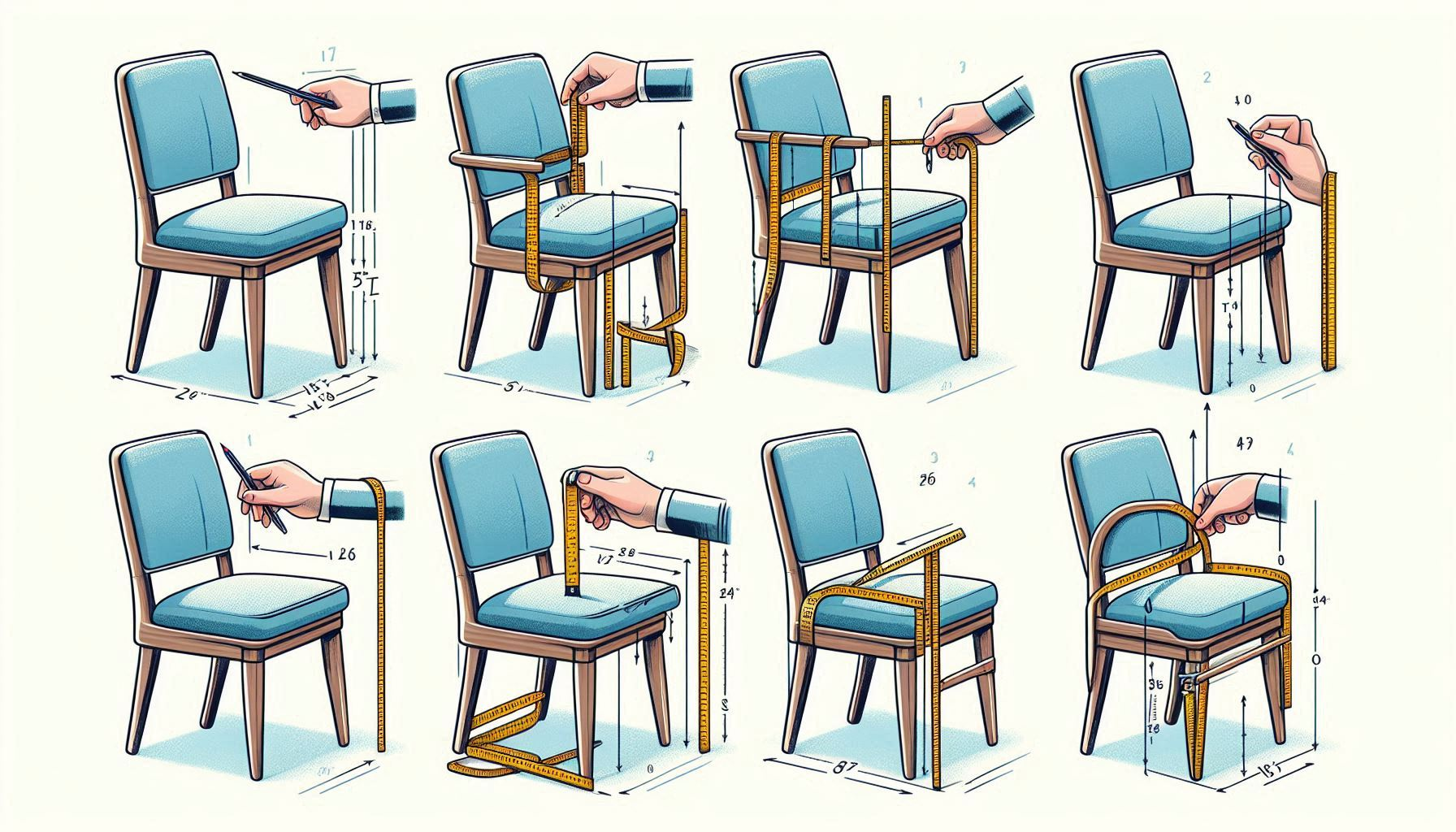 How to Measure a Chair? 3 - chaircomfort.pro